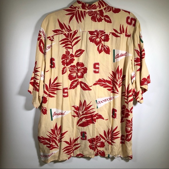 Reyn Spooner Stanford university Cardinals Shirt - Picture 2 of 6